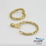 نیم ست طلا - آویز و انگشتر - طرح کارتیه