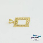 آویز طلا - طرح هندسی