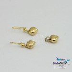 نیم ست طلا - آویز و گوشواره - طرح قلب