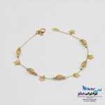 دستبند طلا - طرح ستاره