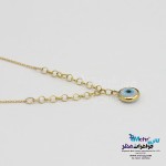 گردنبند طلا - طرح چشم نظر