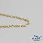 گردنبند طلا - طرح نفرتیتی پیچ