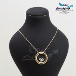 گردنبند طلا - طرح گل