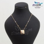 گردنبند طلا - طرح شکوفه سیب