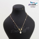 گردنبند طلا - طرح اشکی
