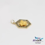 آویز طلا - طرح ورساچه