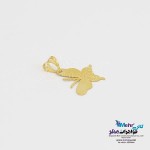 آویز طلا - طرح پروانه