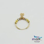 انگشتر طلا - طرح گوی تراش