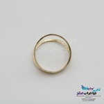 انگشتر طلا - طرح خطوط موازی