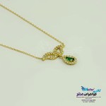 گردنبند طلا - طرح اشکی