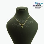 گردنبند طلا - طرح اشکی