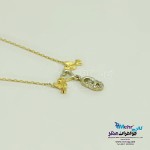 گردنبند طلا - طرح قلب