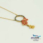 گردنبند طلا - طرح پروانه