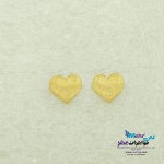 گوشواره طلا - طرح قلب