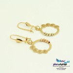 گوشواره طلا - طرح گل
