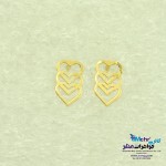 گوشواره طلا - طرح قلب