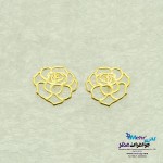 گوشواره طلا - طرح گل