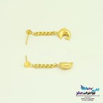 گوشواره طلا - طرح دلفین
