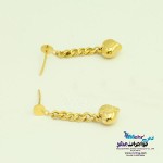گوشواره طلا - طرح قلب