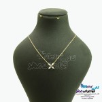 گردنبند طلا - طرح گل