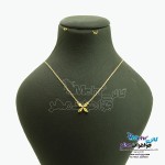 گردنبند طلا - طرح گل