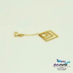 اویز طلا - طرح هندسی