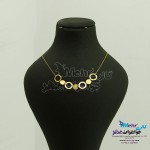 گردنبند طلا - طرح هندسی