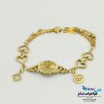 دستبند طلا - طرح زروان