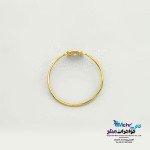 انگشتر طلا - طرح گل