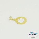 آویز طلا - طرح پاییزی