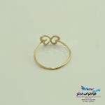 انگشتر طلا - طرح پروانه