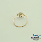 انگشتر طلا - طرح گل