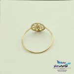 انگشتر طلا - طرح گل