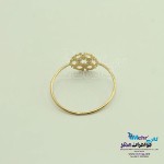 انگشتر طلا - طرح گل