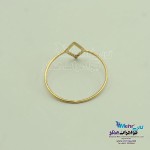 انگشتر طلا - طرح هندسی