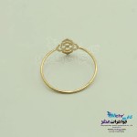انگشتر طلا - طرح گل