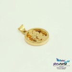 آویز طلا - طرح و ان یکاد