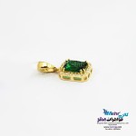 آویز طلا - طرح هندسی