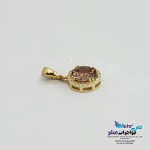 آویز طلا - طرح هندسی