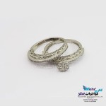 انگشتر طلا - طرح حلقه پشت حلقه
