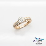 انگشتر طلا - طرح حلقه پشت حلقه