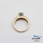 انگشتر طلا - طرح حلقه پشت حلقه