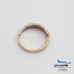 انگشتر طلا - طرح حلقه پشت حلقه