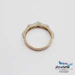 انگشتر طلا - طرح حلقه پشت حلقه