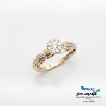 انگشتر طلا - طرح حلقه پشت حلقه