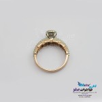 انگشتر طلا - طرح حلقه پشت حلقه