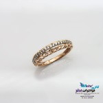 انگشتر طلا - طرح حلقه پشت حلقه