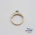 انگشتر طلا - طرح حلقه پشت حلقه