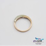 انگشتر طلا - طرح حلقه پشت حلقه