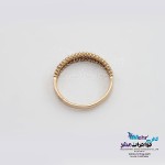 انگشتر طلا - طرح حلقه پشت حلقه